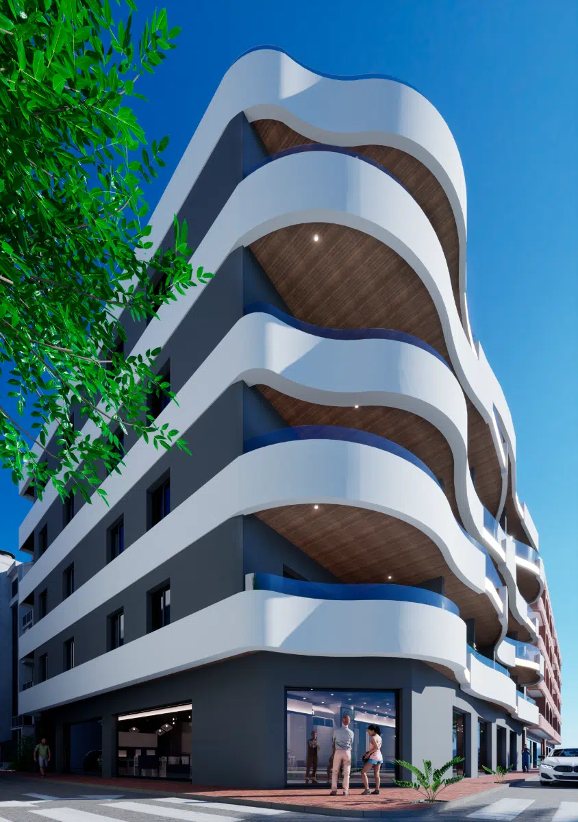 Appartement met 2 slaapkamers in Torrevieja - 1/8