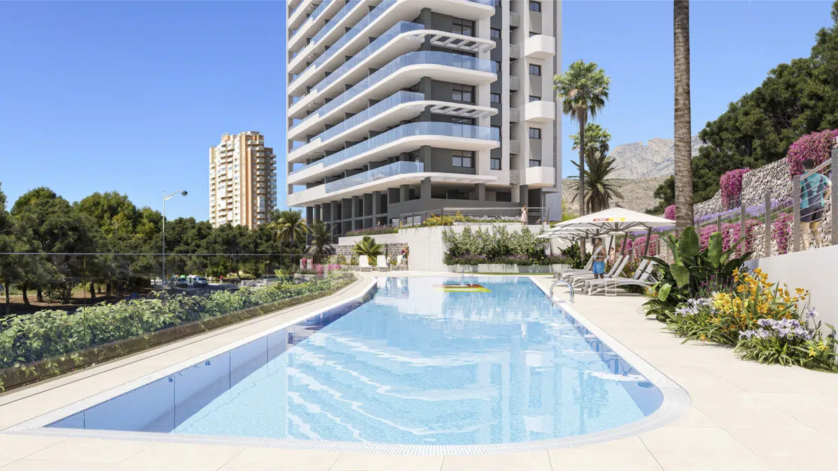 Appartement met 2 slaapkamers in Benidorm - 1/10