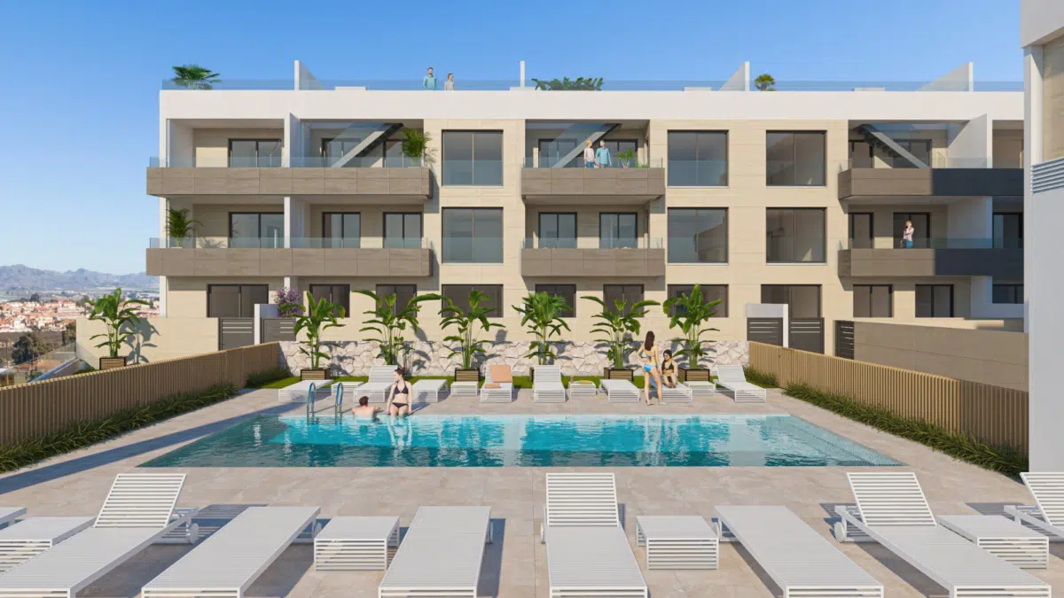 Appartement met 2 slaapkamers in Águilas - 1/7