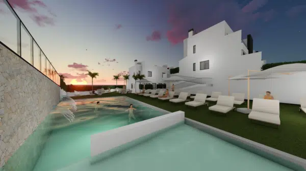 Townhouse with 2 bedrooms in Cox