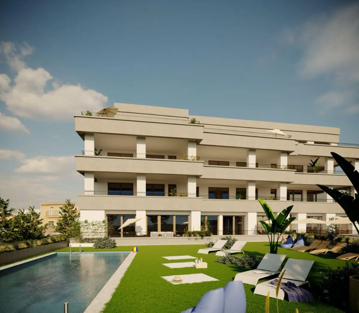 Apartment with 2 bedrooms in Hondón de las Nieves - 1/8