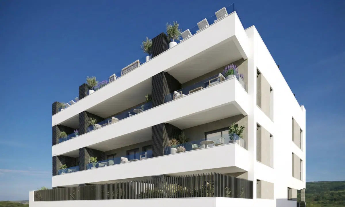 Apartment with 1 bedroom in Benijófar - 1/8